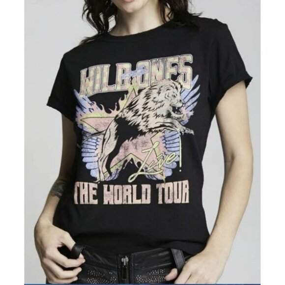 Recycled Karma Tops - Recycled Karma The Wild Ones Tour Graphic Tee Medium NEW